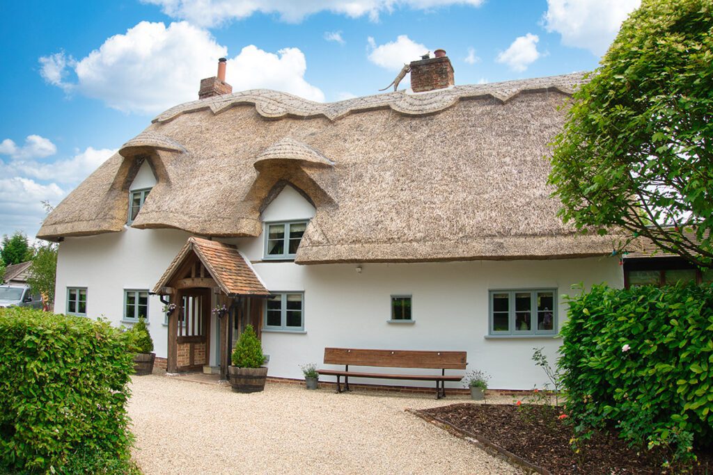 Grade II Listed Thatched Cottage in Wickhambrook